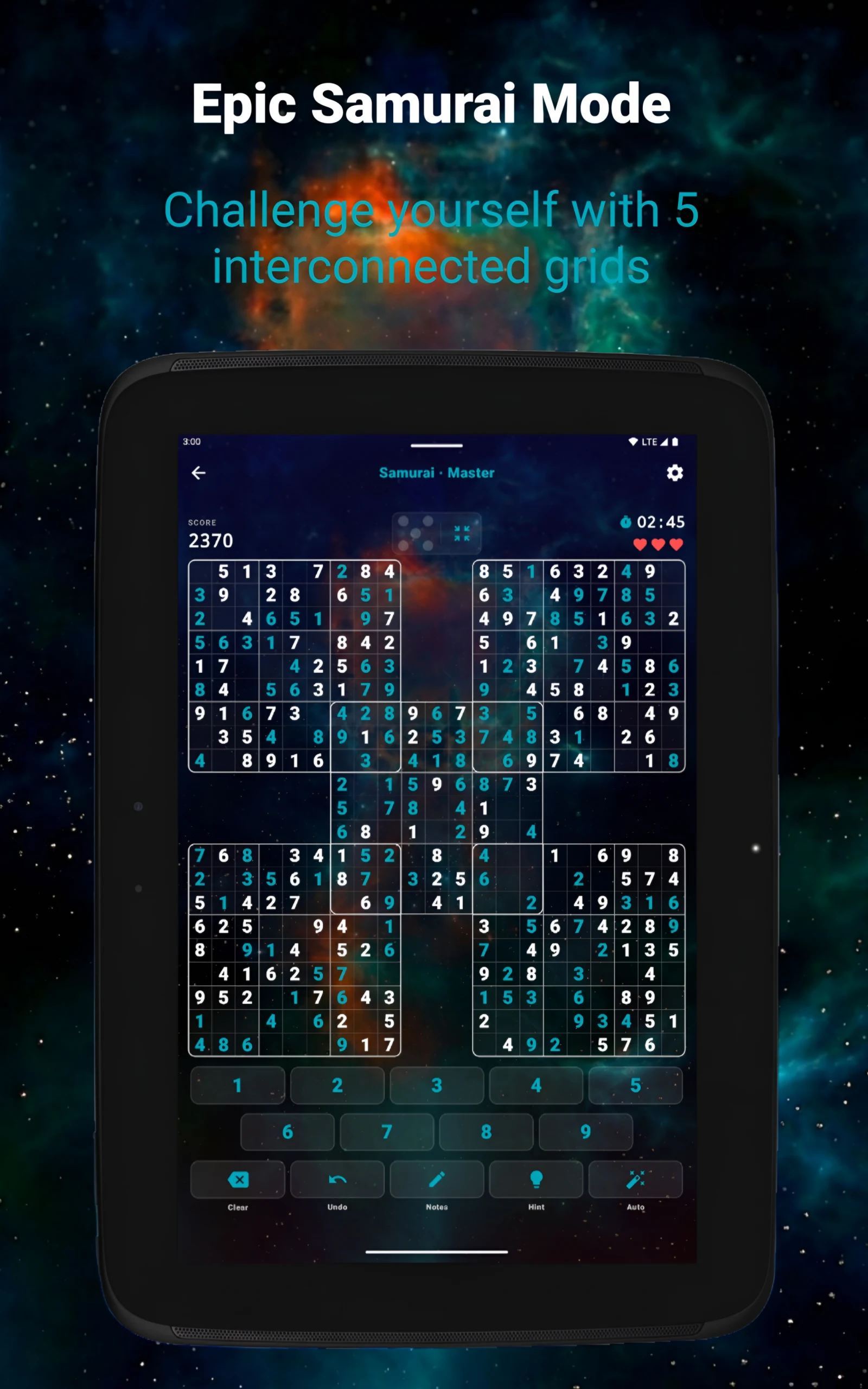 Sudoku: Samurai & Killer screenshot