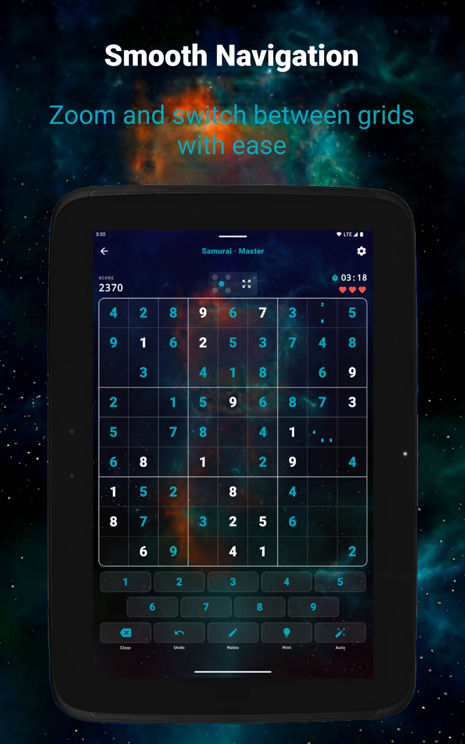 Sudoku: Samurai & Killer screenshot