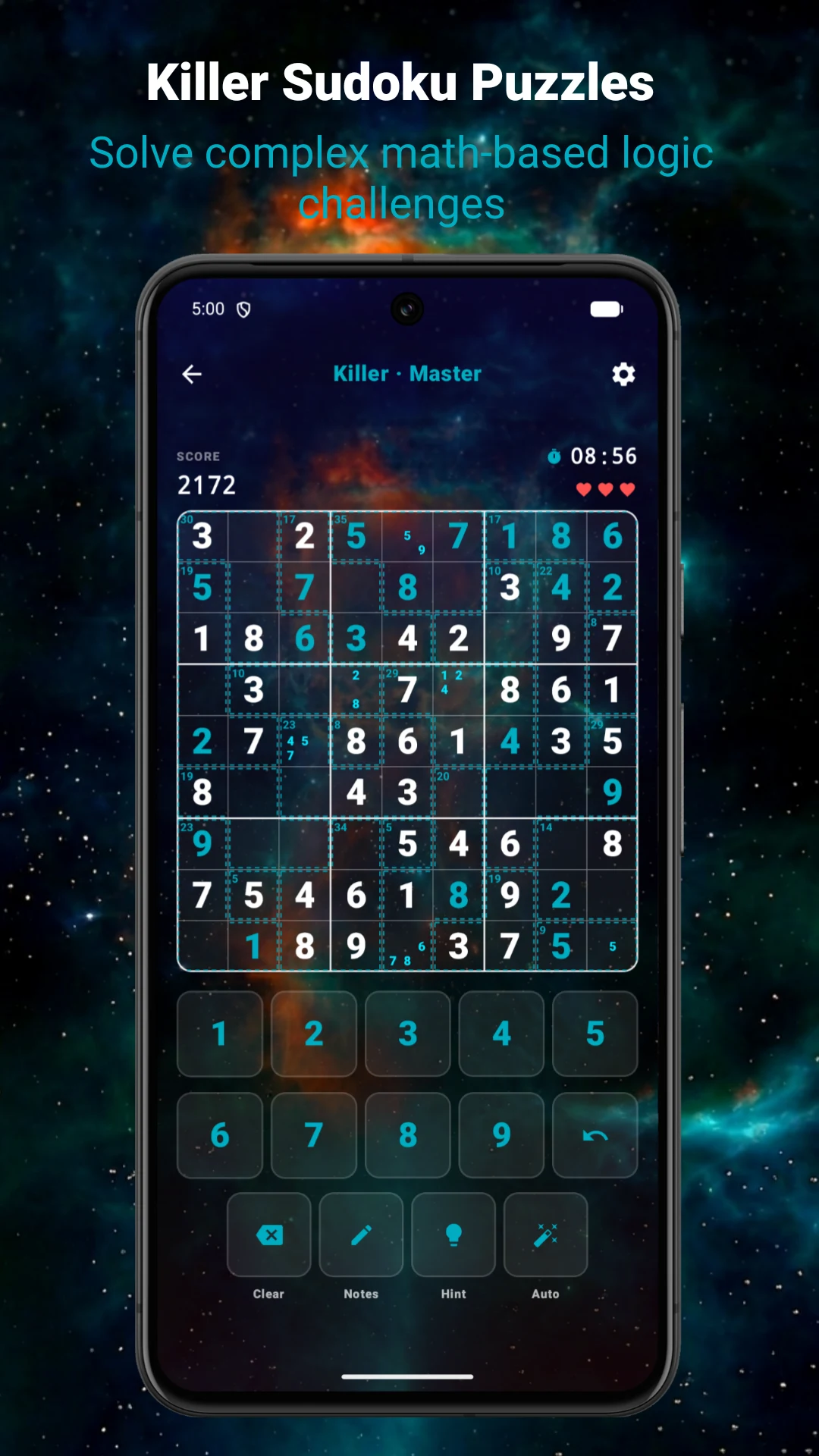 Sudoku: Samurai & Killer screenshot
