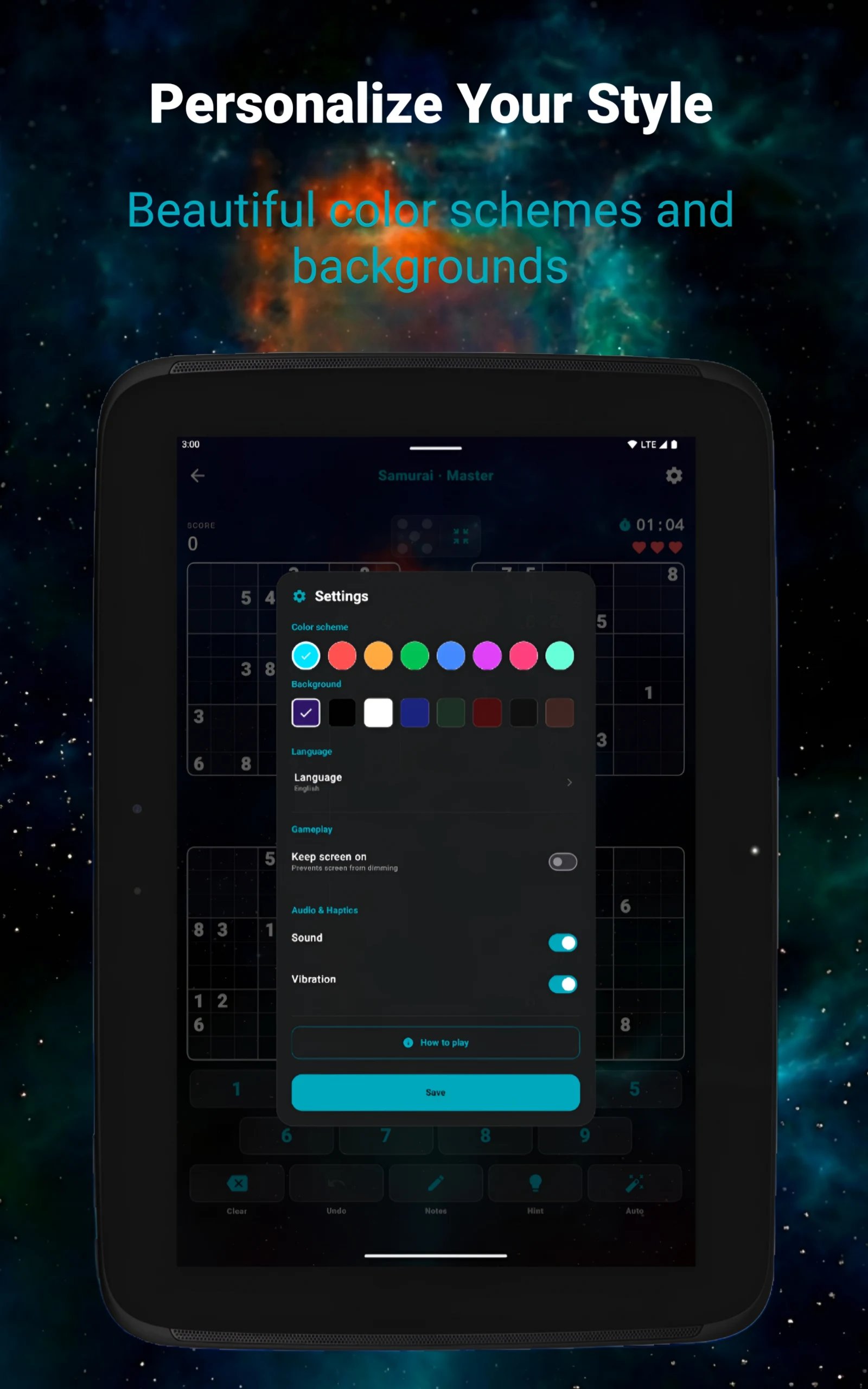 Sudoku: Samurai & Killer screenshot