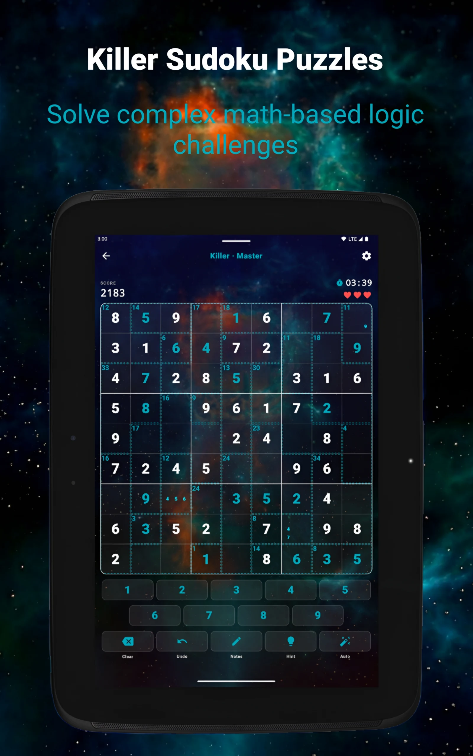 Sudoku: Samurai & Killer screenshot