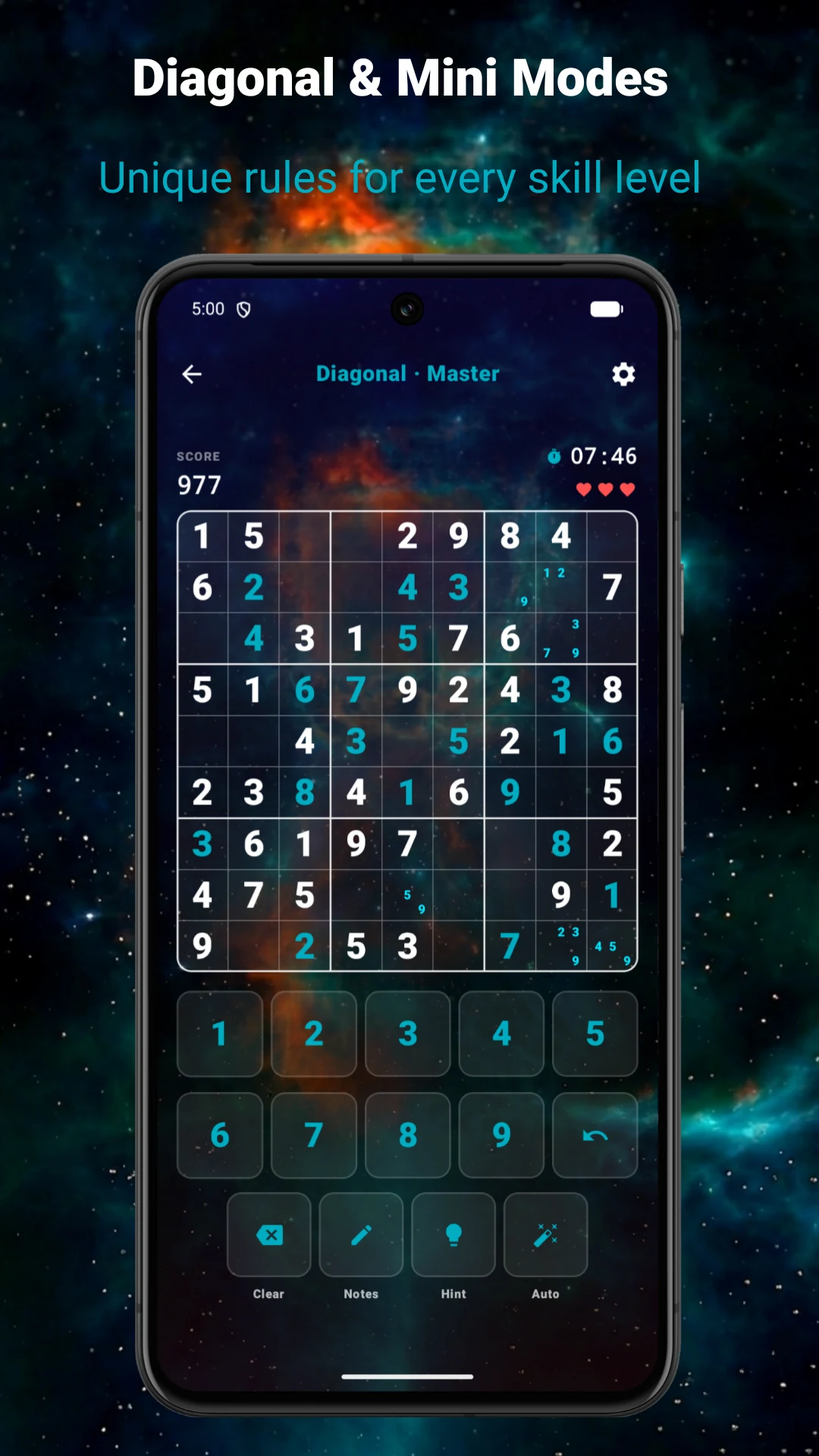Sudoku: Samurai & Killer screenshot