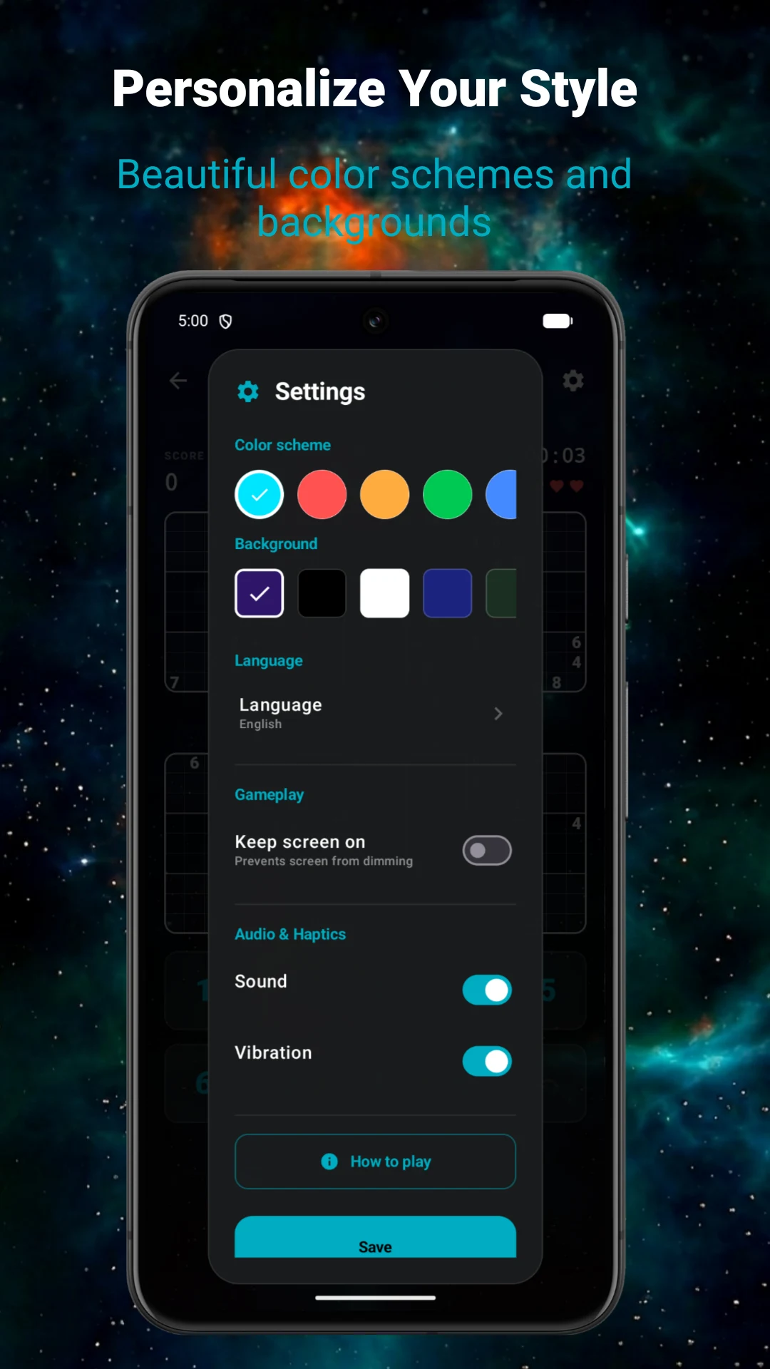 Sudoku: Samurai & Killer screenshot